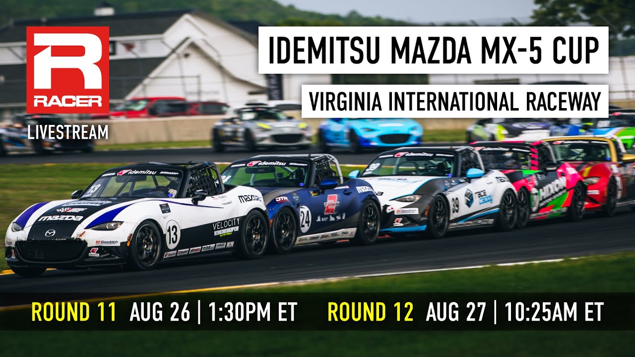 Mazda MX-5 Cup 2023 Round 11 - VIR Livestream