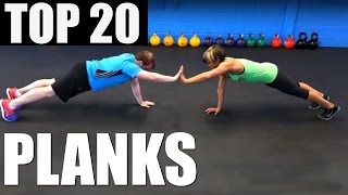 Top 20 Plank Exercises | Best Plank Variations for Flat Abs