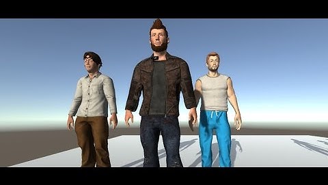 Animated Realistic Humans Citizen Pack - 3D Models & Animations - Unity Assets