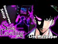 Solo Leveling Sung Jinwoo Live Wallpaper Android Setup Custom Nova Homescreen Setup EP205 Solo Leveling Sung Jinwoo Live Wallpaper Android Setup Custom Nova Homescreen Setup EP205