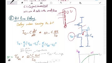 Semiconductor Memories 4: Delay Calculations and Power Dissipation