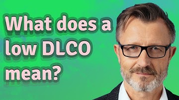 What does a low DLCO mean?