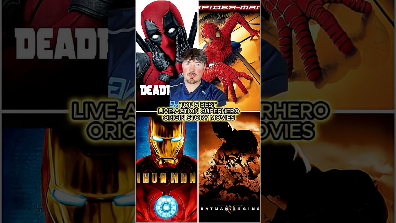 Best Superhero Origin Story Movies‼️ #chazclipz #superhero #spiderman #mcu