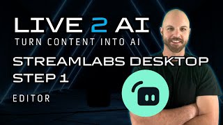 AI and Business Optimization - StreamLabs 101 - Editor - Video 1