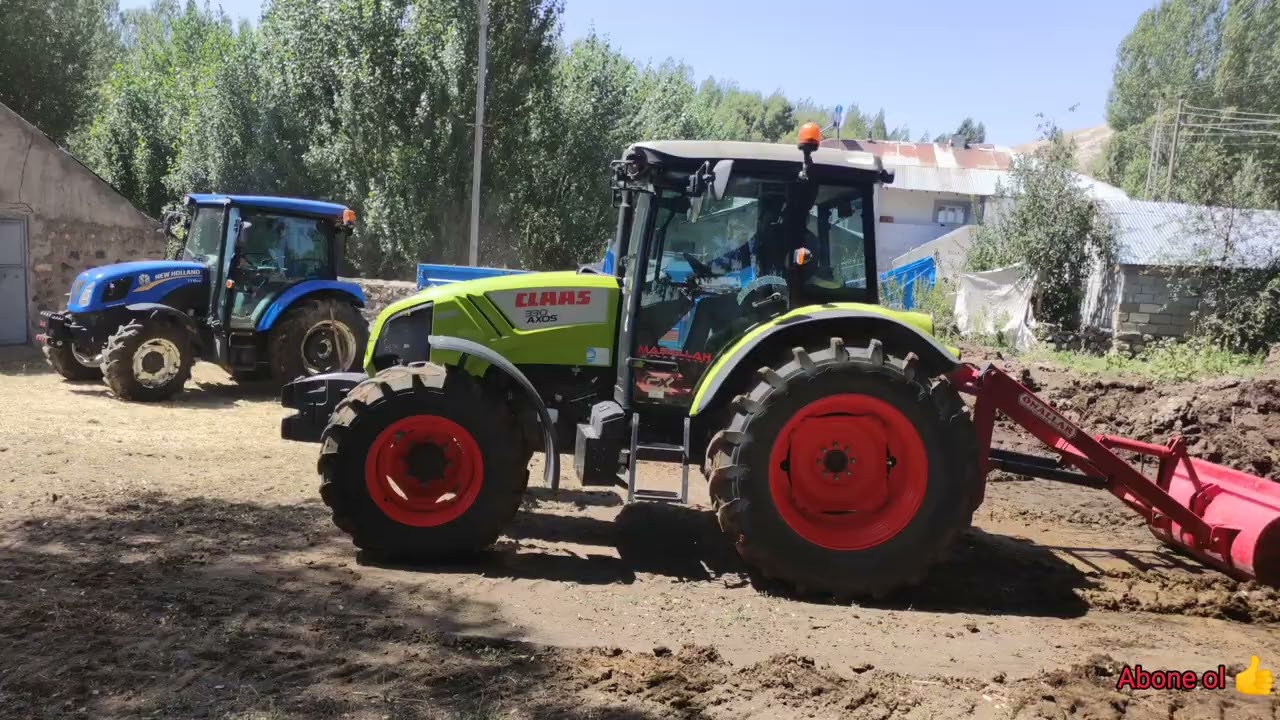 Gübre Yükleme 2024 Claas ve new holland işbirliği