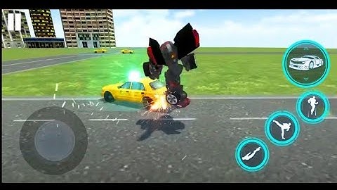 Robot Game, Red Robot Police Play Gaming iOS Android New