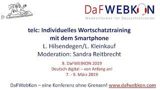 Donnerstag: telc: Individuelles Wortschatztraining mit dem Smartphone screenshot 4