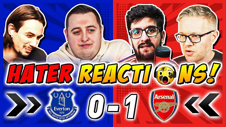 Arsenal's Rivals & Haters GUTTED 🤣 Reactions to Everton 0-1 Arsenal | Premier League Fan Reactions