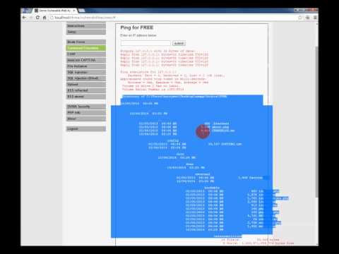 01 command injection in DVWA