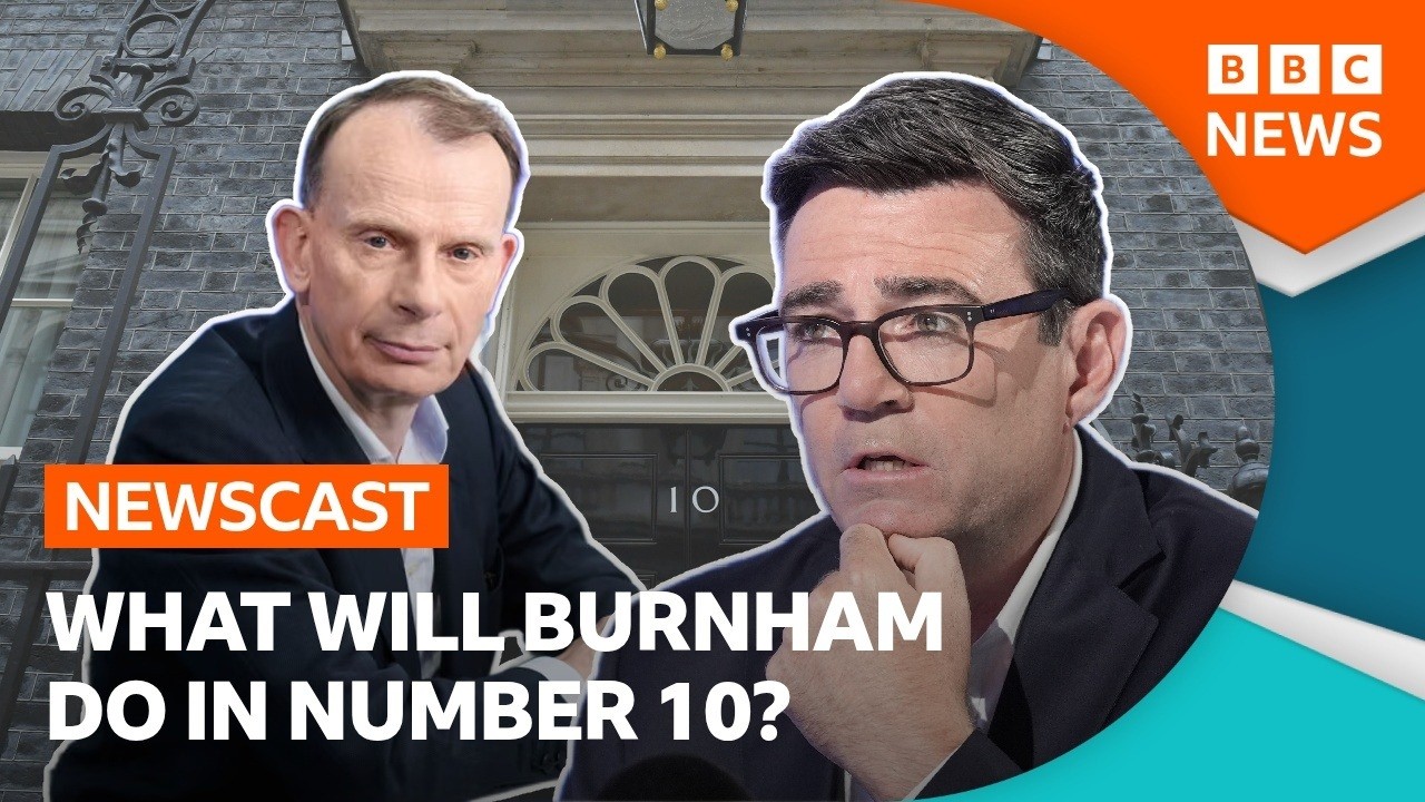 What could Andy Burnham's plan be in Downing Street? | BBC Newscast