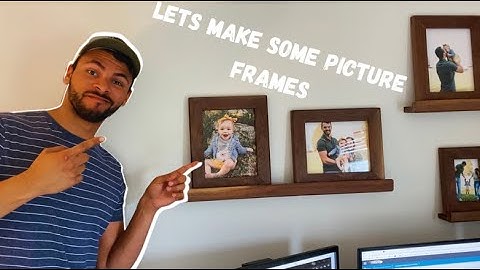 How to Make Walnut Picture Frames