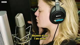 Kelly Clarkson - Because of You | Recording FULL HD (with lyrics) 2020