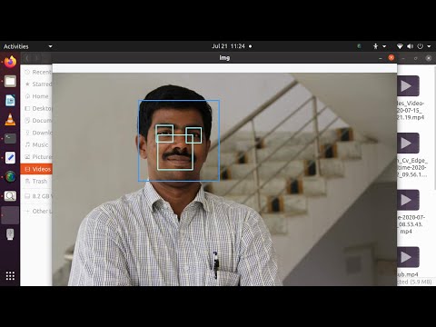 21. Eyes and Smile Detection from Image - With OpenCV
