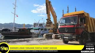 MARMARİS LİMANI YENİLENEN YÜZÜYLE HİZMET VERECEK