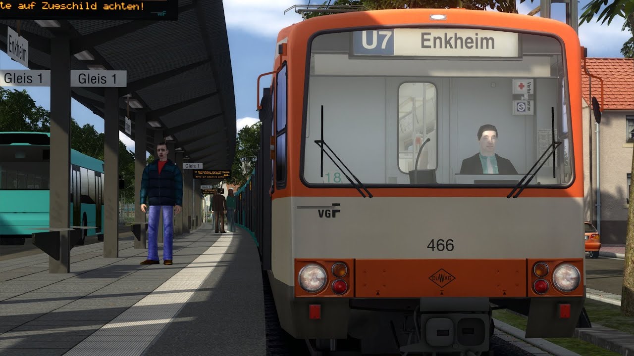 Train Simulator 2019 U Bahn Frankfurt 2 Train Simulator 2019: Frankfurt U-Bahn - U3 - U7 Hausen to Enkheim