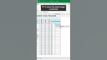 Event Tracking Made Easy with Excel! 🎉