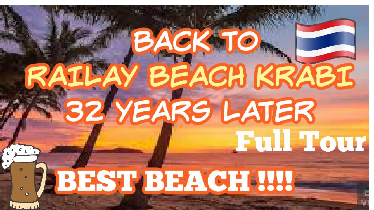 Лучшие пляжи, регги-бары, обезьяны и скалолазание на пляже Рейли, Краби, Таиланд.