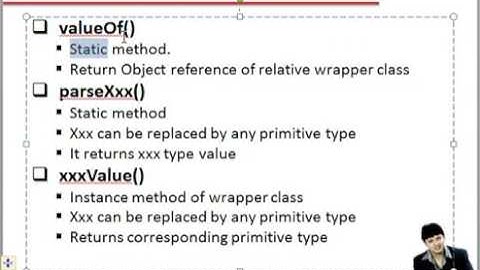 Lecture 8 Wrapper Classes in Java Hindi