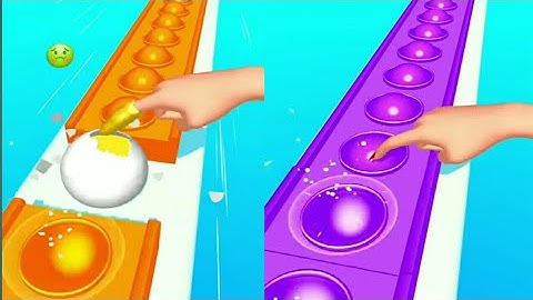 Pop Runner! very Satisfying and Relaxing ASMR Slicing game