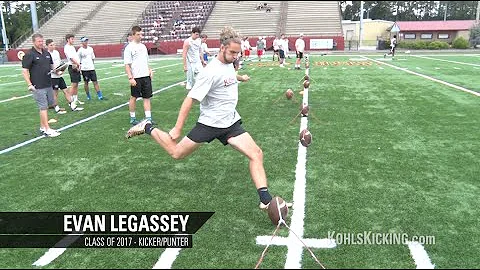 Evan Legassey | Troy Football Commit | Kohl's Kicking Camps