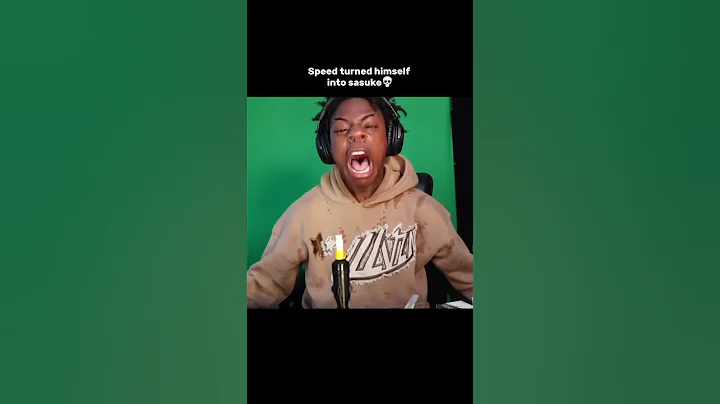 Bro turned in naruto character last part so funny #ishowspeed #funny #shorts