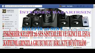Kelepi̇r 26 Ses Si̇stemleri̇ Ve İki̇nci̇ El Eşya
