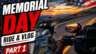 Throttle & TRIBUTE. The ULTIMATE Memorial Weekend Ride! (Part 1)