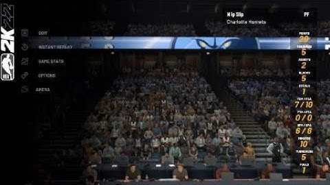 NBA 2K22 back 2 back snatch blocks