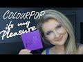 Обзор палетки ITS MY PLEASURE от COLOURPOP