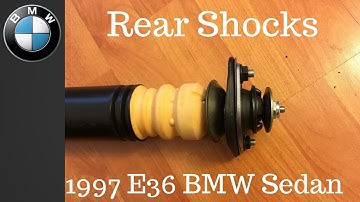 Rear End Overhaul: Bilstein Shock Absorbers & Meyle HD Mounts - E36 E46 BMW