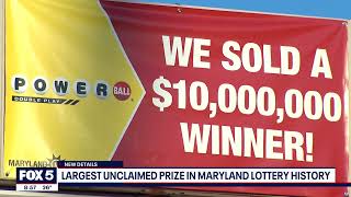 $10 million lottery prize goes unclaimed: What happens to the money? | FOX 5 DC