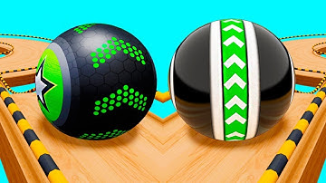 Going Balls - ASMR Gameplay (NOOB vs PRO vs HACKER) New Update