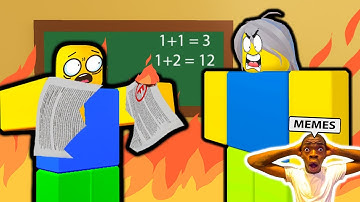 Oops, I Failed My Math Test - FUNNY MOMENTS (MEMES) | Roblox The Hunt Event 2024