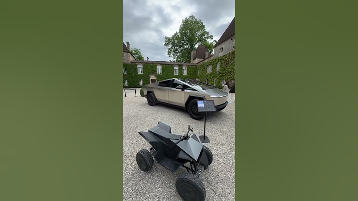 Le Cybertruck c’est une dinguerie partie 1