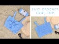 Easy Crochet Crop Top DIY Tutorial