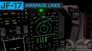 DCS | JF-17 Airspace Lines on the HSD.  (New Feature).