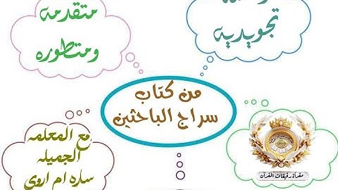 اسئلة تجويدية مراجعة لدورة احكام النون الساكنه والتنوين والميم الساكنة " أ. سارة ام اروى "