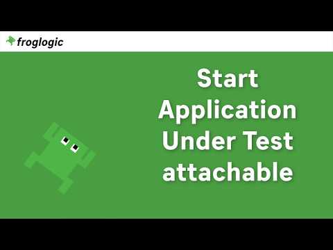 Start Application Under