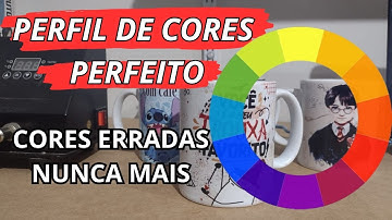 Cores erradas na caneca sublimação? Perfil de cores fácil e rápido, RESOLVA AGORA | INKTEC