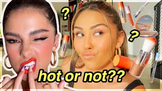 TESTING ADDISON RAE'S MAKEUP LINE: ITEM BEAUTY | roxette arisa