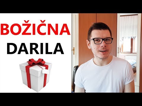 Video: Kaj Podariti Za Božič