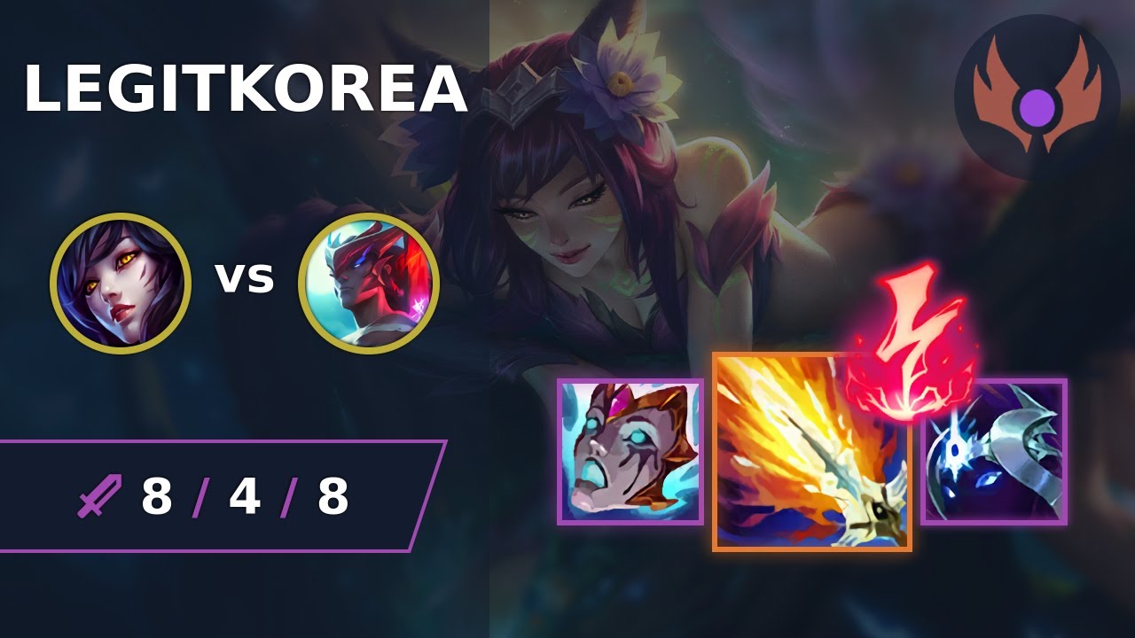 [ LegitKorea ] Ahri MID vs Yone | NA MASTER | LOL Season 2024