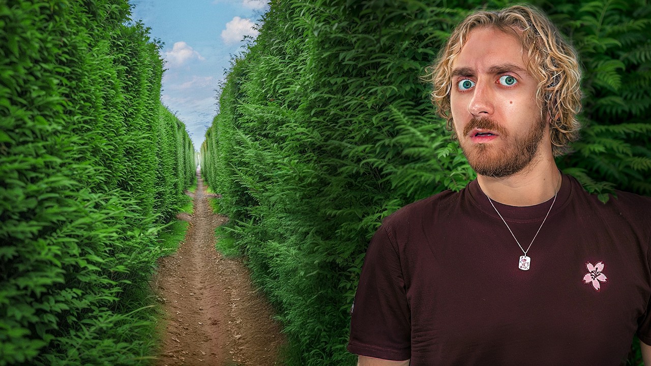 ENFERMÉ DANS UN LABYRINTHE GÉANT (C’est hyper angoissant)