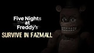 Five Nights at Freddy's: Survive in FazMall | Jumpscare test | Unity3D