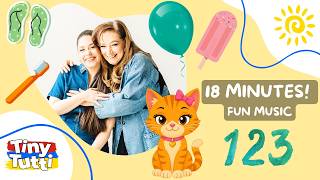 18 Minutes of Toddler & Preschool Songs | Fun Kids Music Compilation | Tiny Tutti