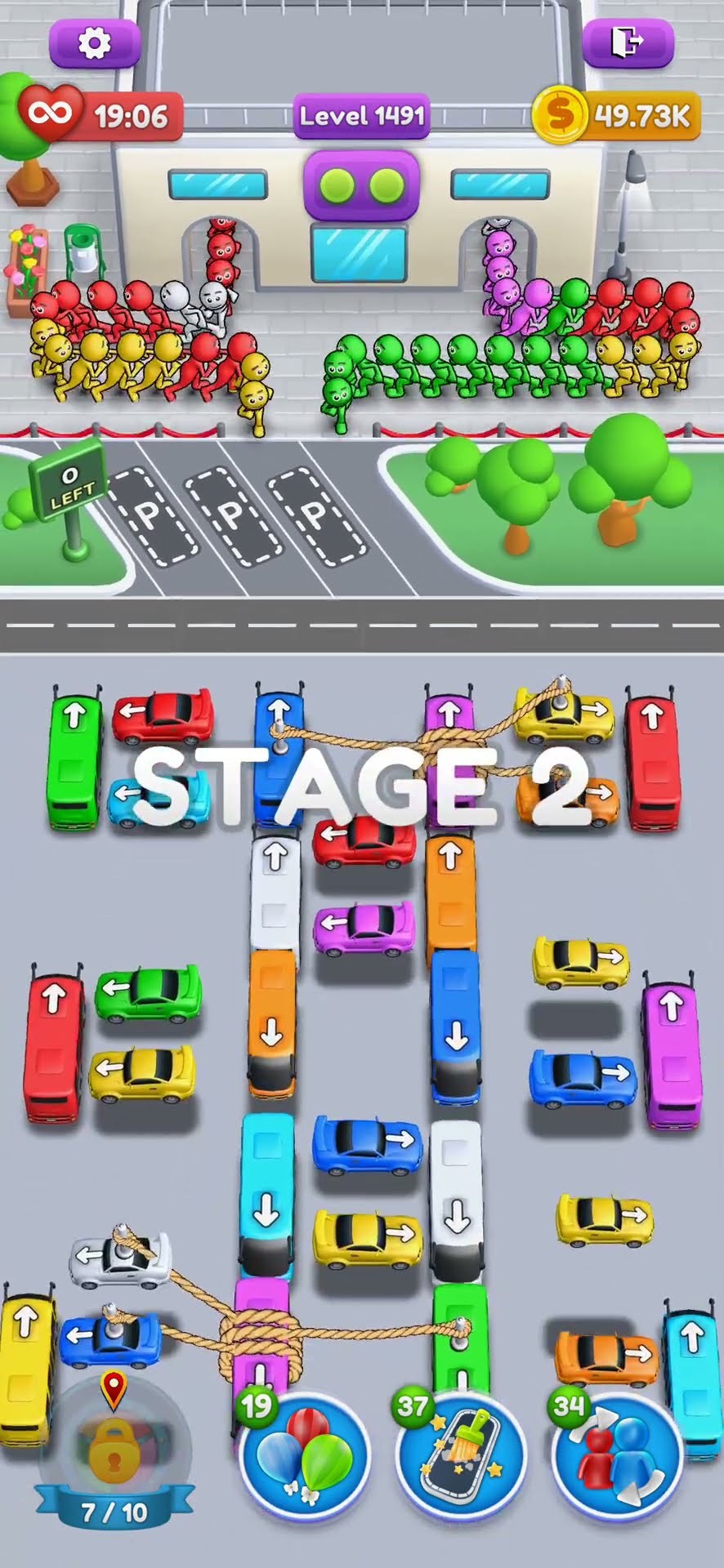 Overcrowded 大混雑 CF Crowd Express：Boarding Puzzle 1491 - YouTube