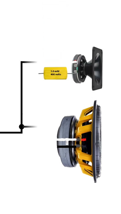 SPEAKER & HF (TWEETER) CONNECTION #djamplifier #repair #djspeaker