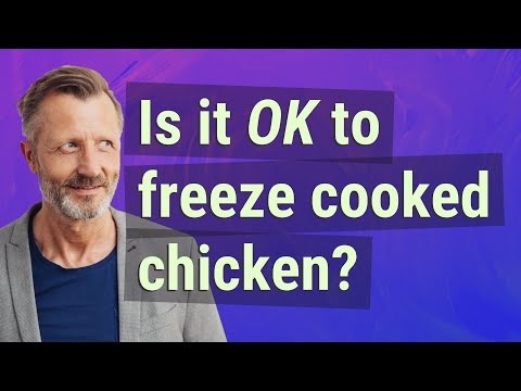 Videó: Le tudja fagyasztani a főtt csirkét?