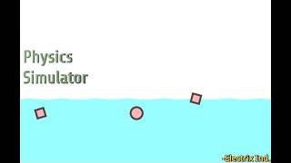 Basic Physics Simulator Using Scratch
