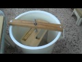 Μελιτοεξαγωγέας DIY (Honey extractor)